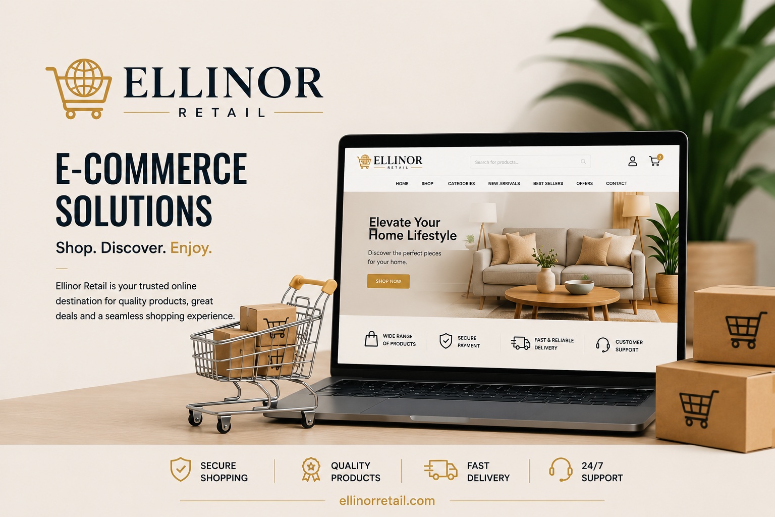 Ellinor Retail e-commerce solutions